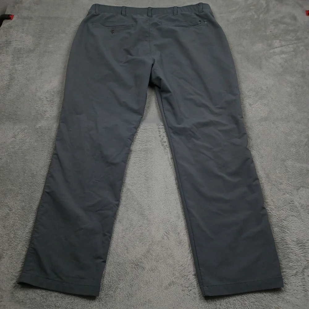 Under Armour Pants Mens 38x30 Gray Outdoor Pockets Casual Preppy